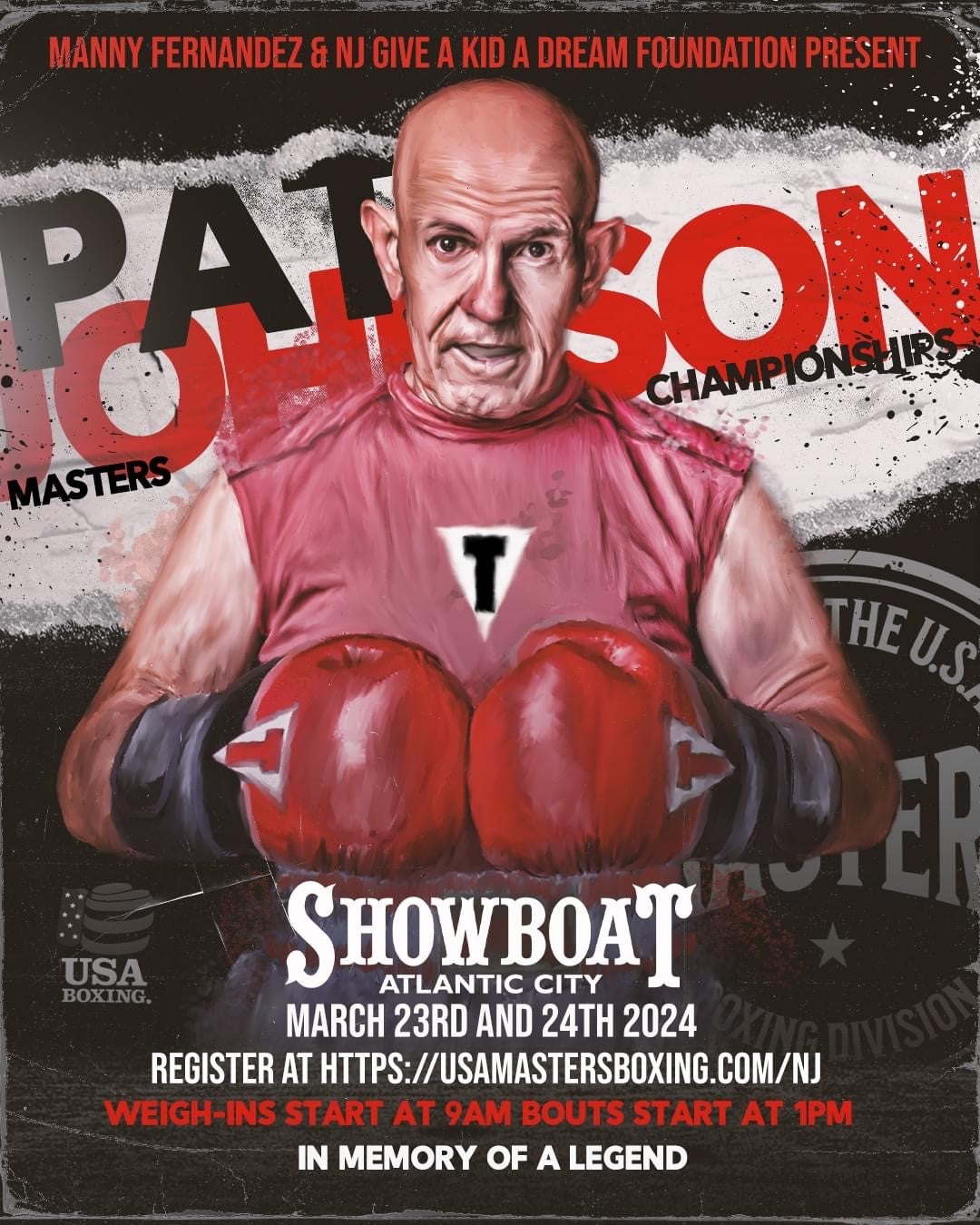 PAT JOHNSONS MASTERS BOXING CHAMPIONSHIPS